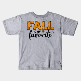 Fall is my favorite Kids T-Shirt